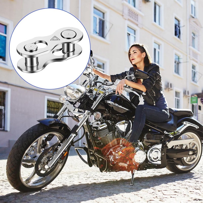 Bruislard 5 Pairs Chain Master Link Reusable Steel Bike Missing Link Removable Chain Replacement Repair Accessories for Bicycles, Mountain Bikes(6 7 8 Speed) - Image 5